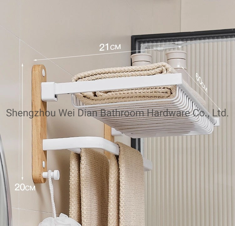 Wood and Aluminum Bathroom Accessories