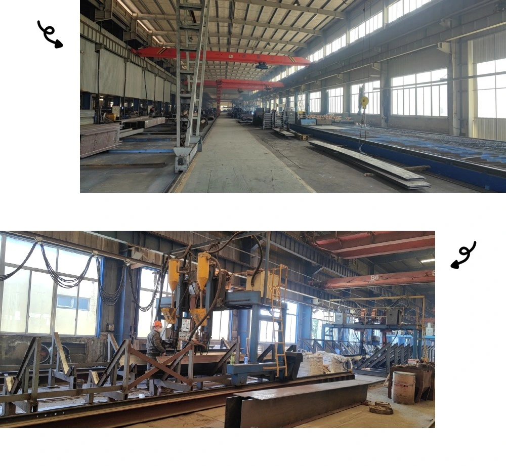 High Strength and High Seismic Resistance Fast Installation Prefabricated Steel Structure Construction